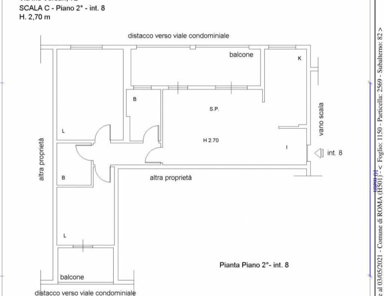 appartamento in vendita a Roma in zona Spinaceto