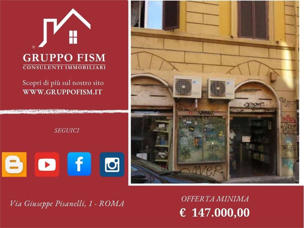 negozio in vendita a Roma in zona Tiburtino