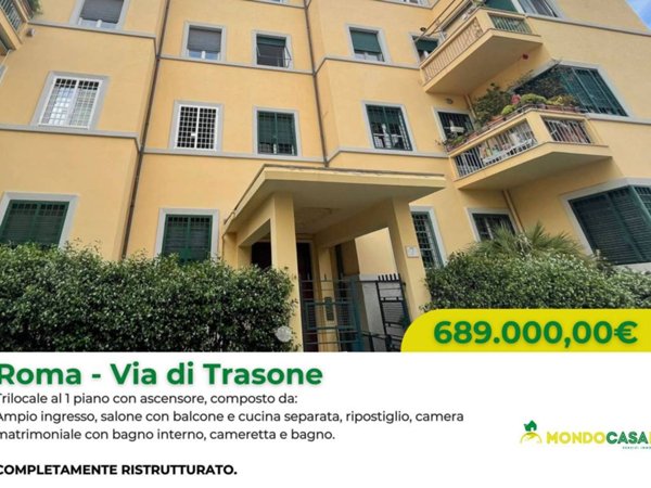 appartamento in vendita a Roma in zona Trieste
