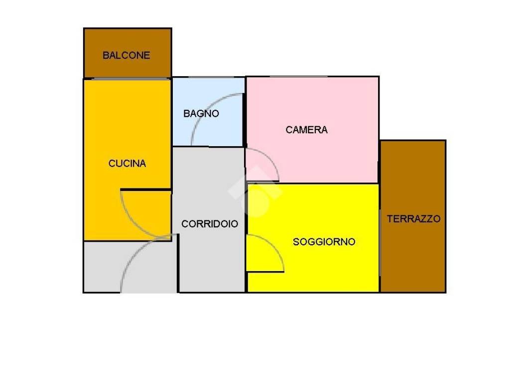 appartamento in vendita a Roma in zona Torre Maura