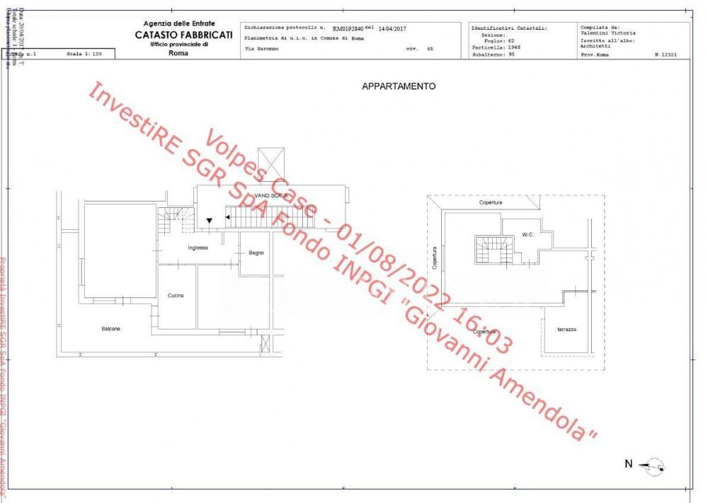 appartamento in vendita a Roma in zona Prima Porta