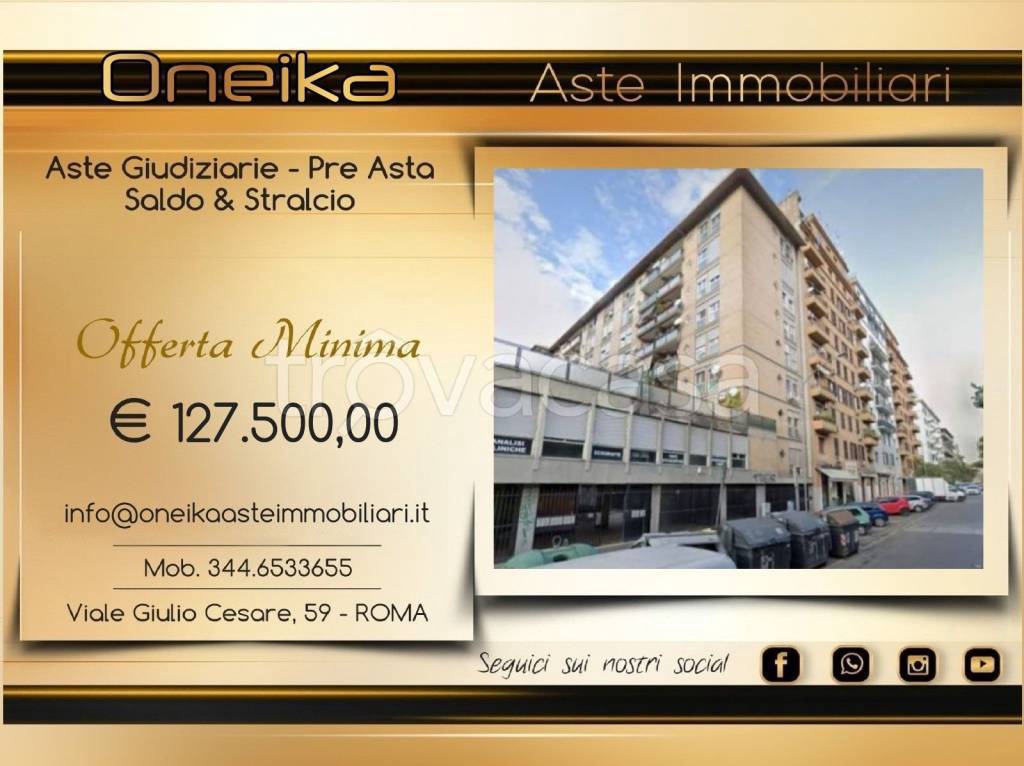 appartamento in vendita a Roma in zona Ostiense