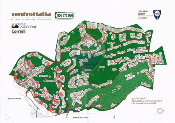 casa indipendente in vendita a Roma in zona Olgiata