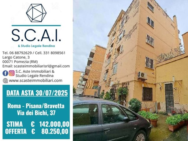 appartamento in vendita a Roma in zona La Pisana