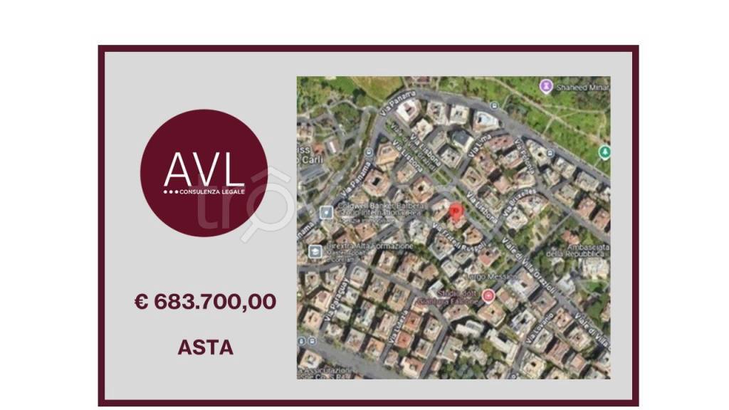 appartamento in vendita a Roma in zona Parioli
