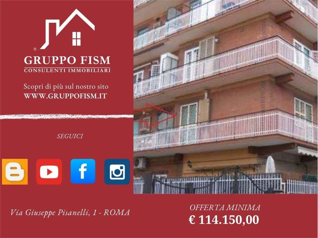 appartamento in vendita a Roma in zona Fidene