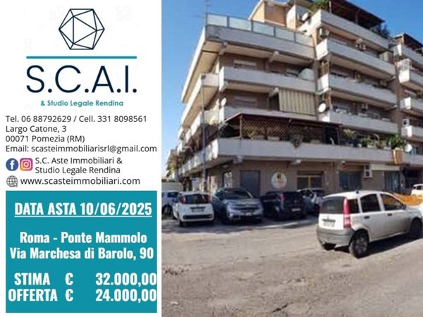 appartamento in vendita a Roma in zona Ponte Mammolo