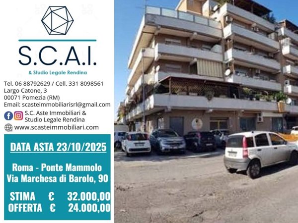 appartamento in vendita a Roma in zona Ponte Mammolo
