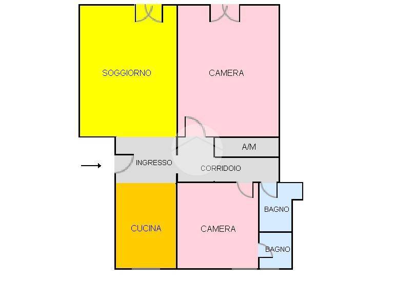 appartamento in vendita a Roma in zona Tuscolano