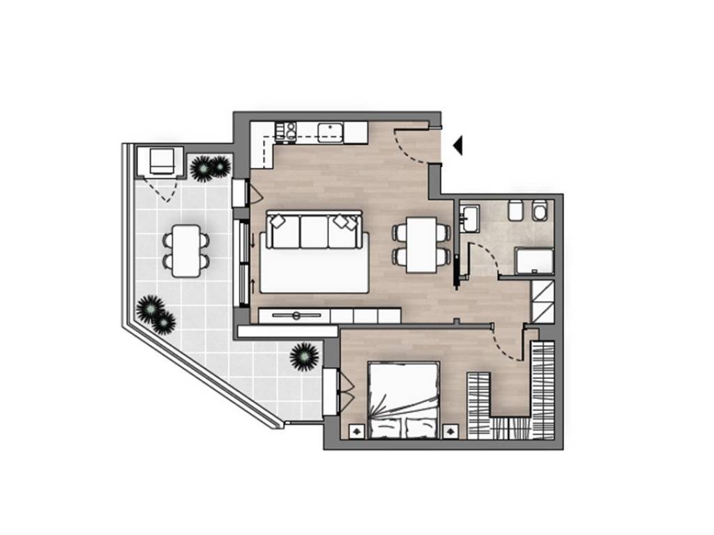 appartamento in vendita a Roma in zona Grottarossa