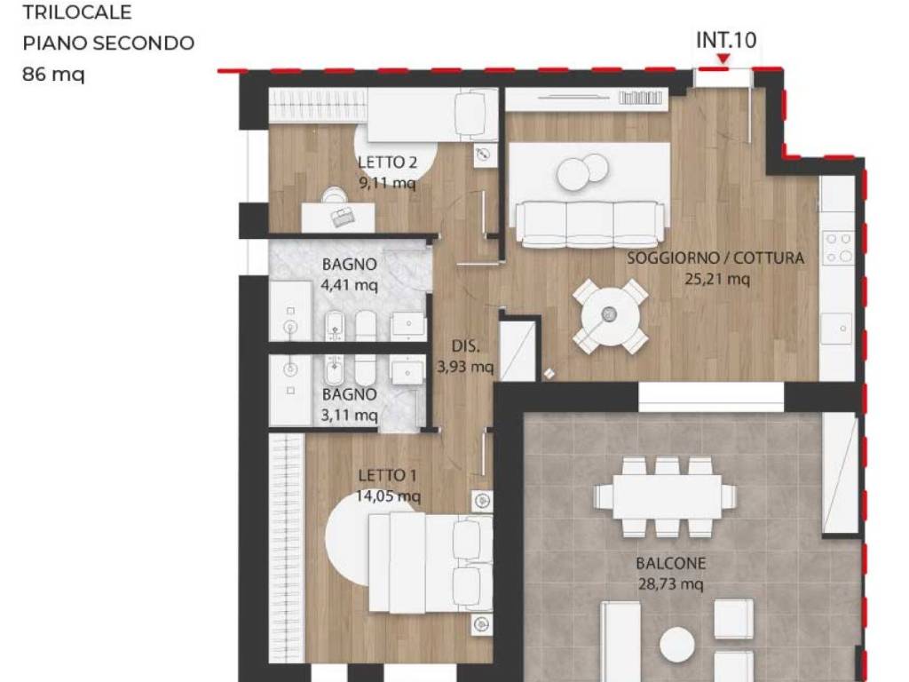 appartamento in vendita a Roma in zona Appio Latino