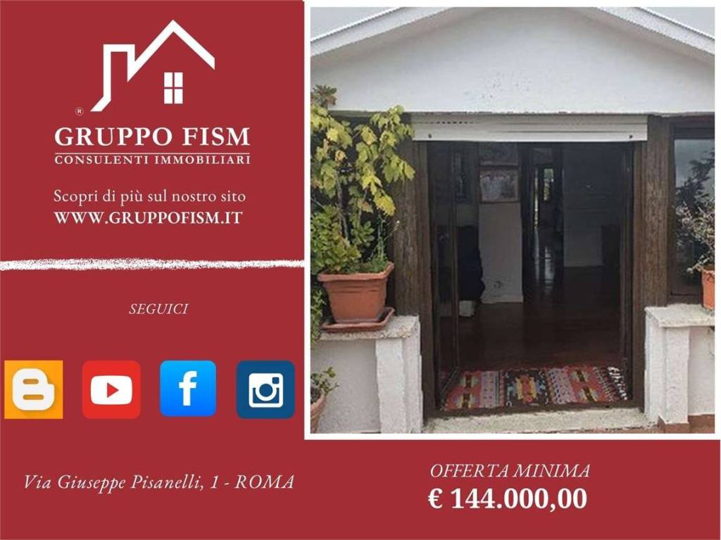 appartamento in vendita a Roma in zona Tomba di Nerone