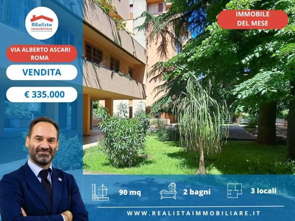appartamento in vendita a Roma in zona Ardeatino