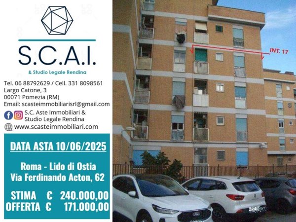 appartamento in vendita a Roma in zona Ostia