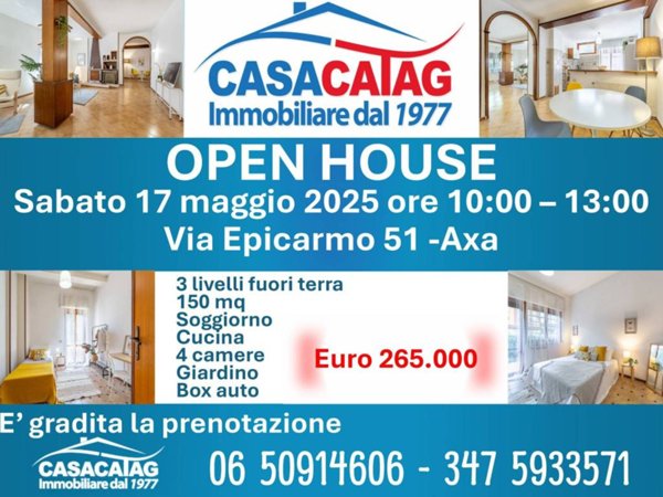 casa indipendente in vendita a Roma in zona Axa