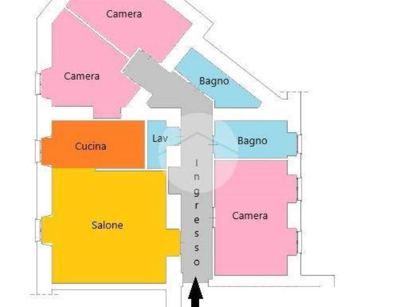 appartamento in vendita a Roma in zona Della Vittoria