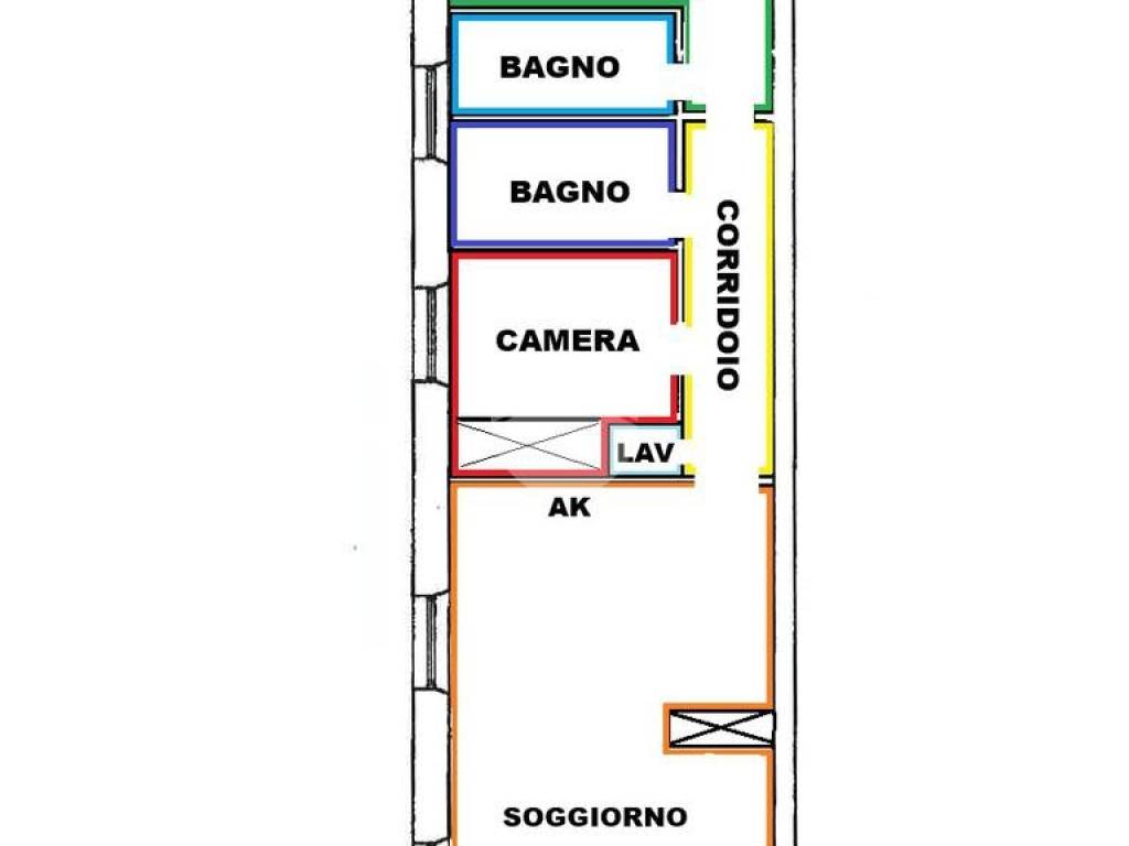 appartamento in vendita a Roma in zona Appio Latino