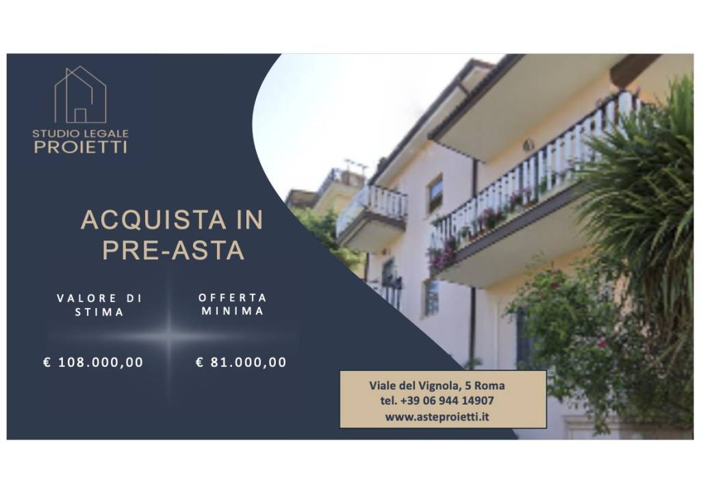 appartamento in vendita a Roma in zona Finocchio