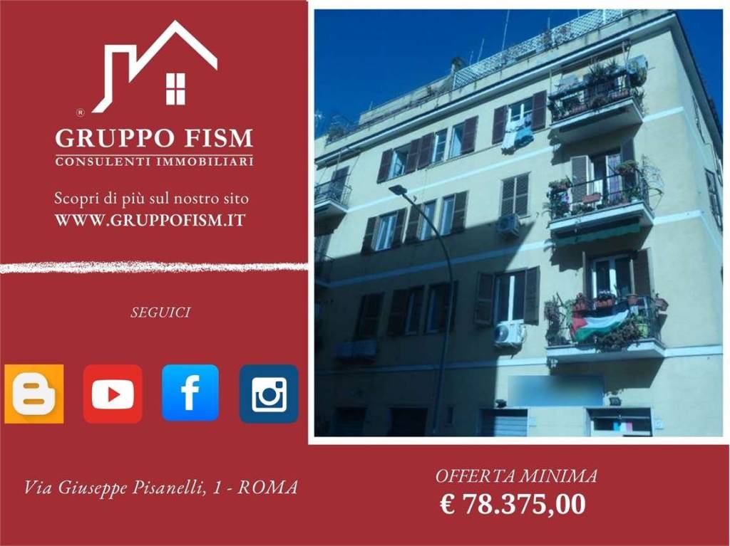 appartamento in vendita a Roma in zona Tuscolano