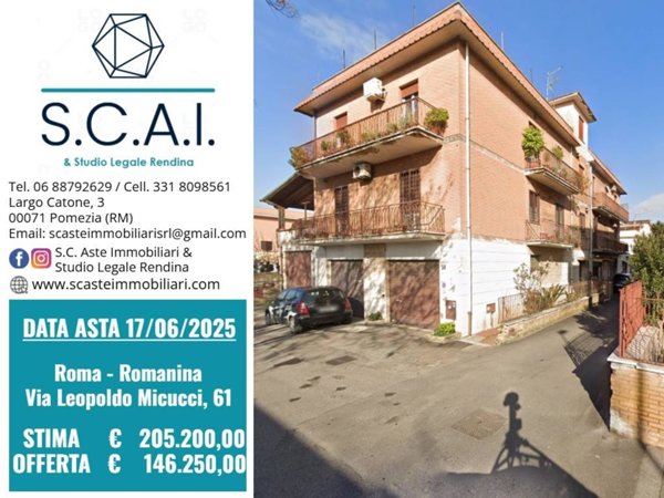 appartamento in vendita a Roma in zona Romanina