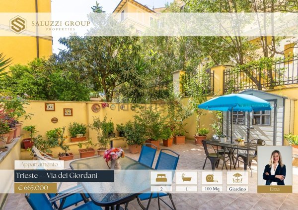 appartamento in vendita a Roma in zona Trieste