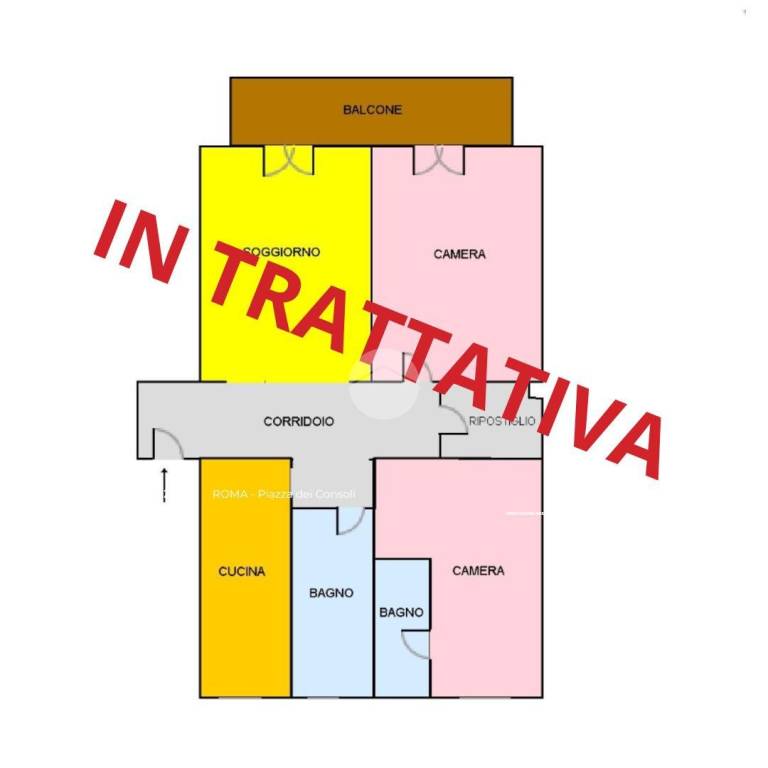 appartamento in vendita a Roma in zona Cinecittà