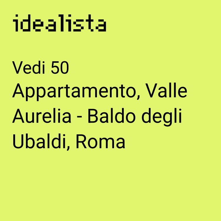 appartamento in vendita a Roma in zona Aurelio