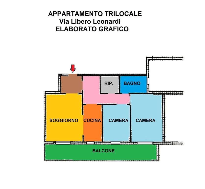 appartamento in vendita a Roma in zona Cinecittà