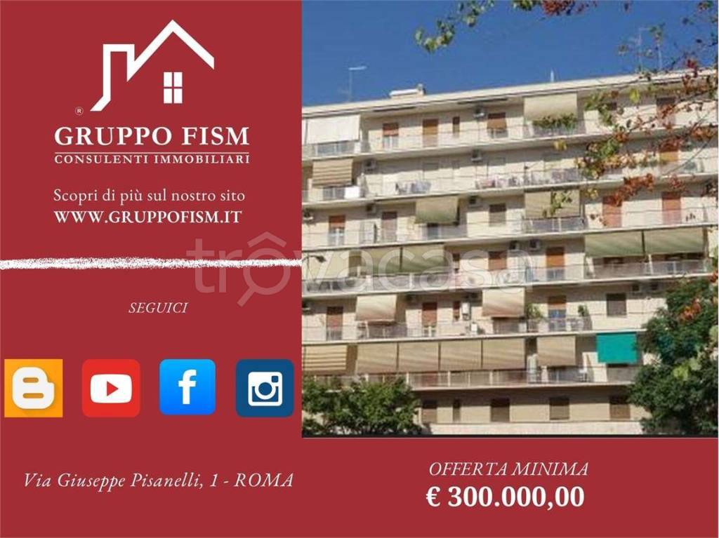 appartamento in vendita a Roma in zona Ostiense