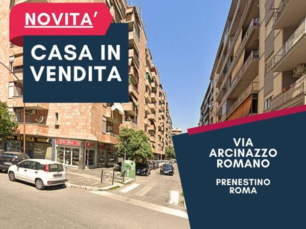 appartamento in vendita a Roma in zona Prenestino-Centocelle