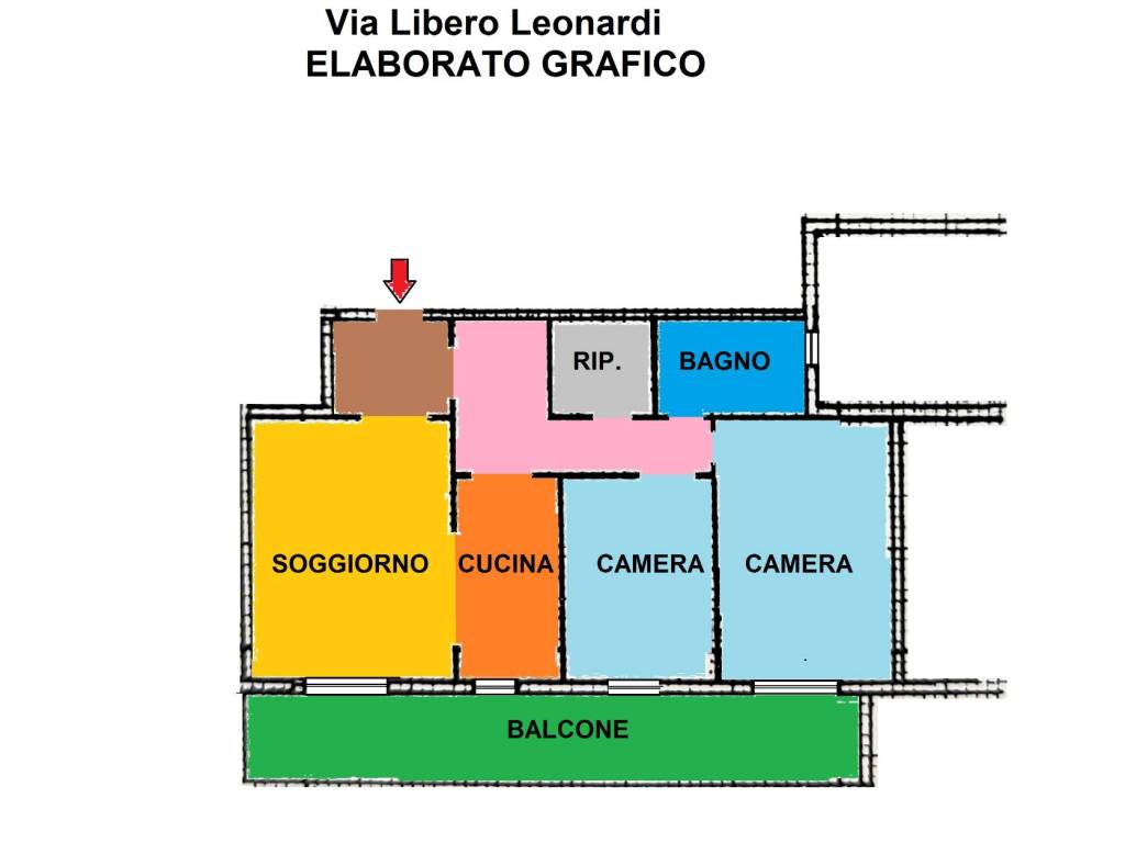 appartamento in vendita a Roma in zona Cinecittà