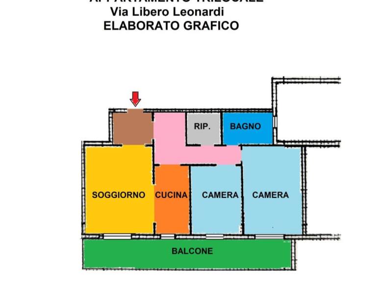 appartamento in vendita a Roma in zona Cinecittà