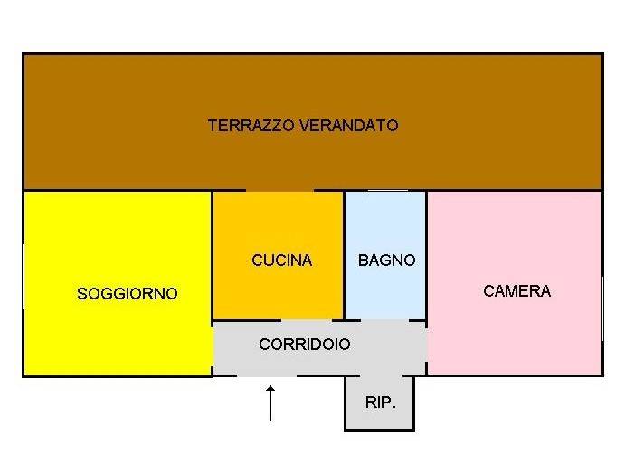appartamento in vendita a Roma in zona Prenestino-Centocelle