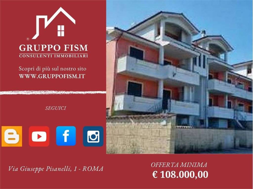 appartamento in vendita a Roma in zona Massimina/Casal Lumbroso