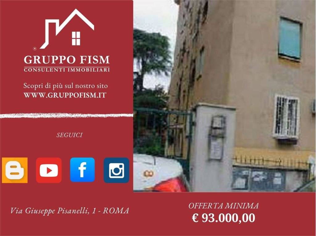 appartamento in vendita a Roma in zona Prenestino-Centocelle
