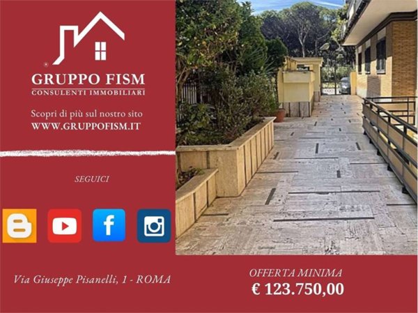 appartamento in vendita a Roma in zona Ostia
