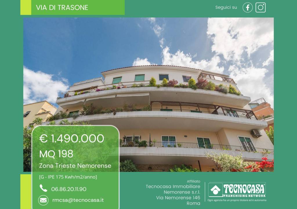 appartamento in vendita a Roma in zona Trieste