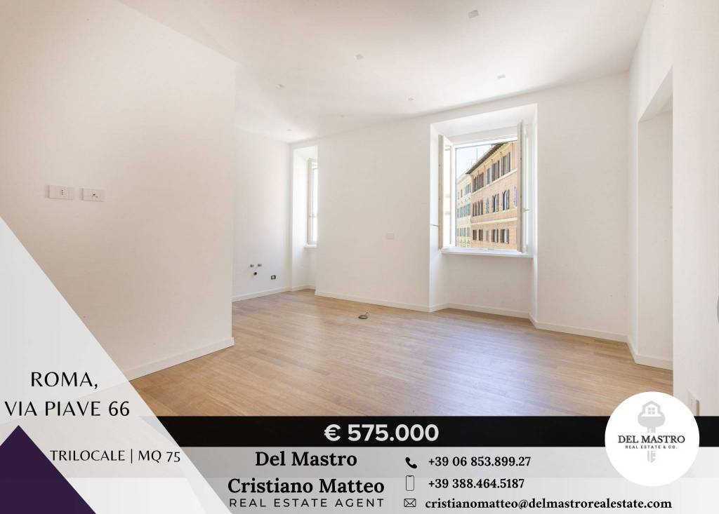 appartamento in vendita a Roma in zona Ludovisi/Sallustiano
