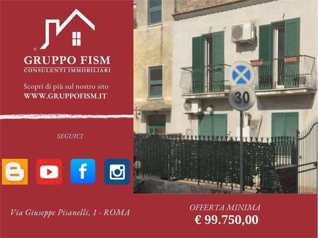appartamento in vendita a Roma in zona Borghesiana