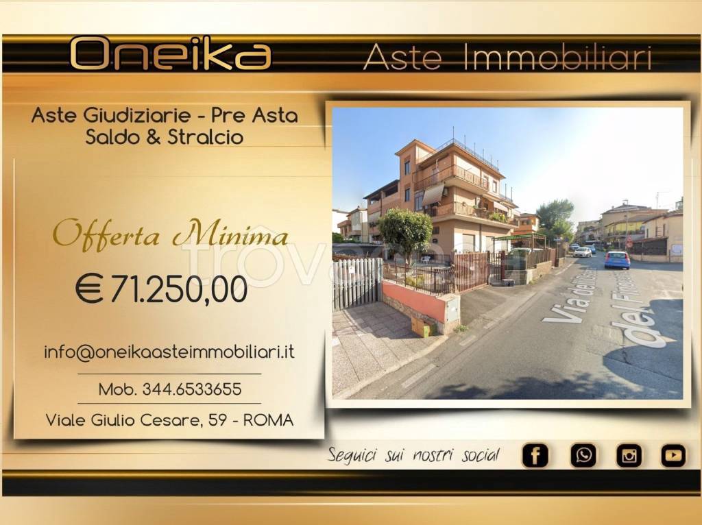 appartamento in vendita a Roma in zona Finocchio