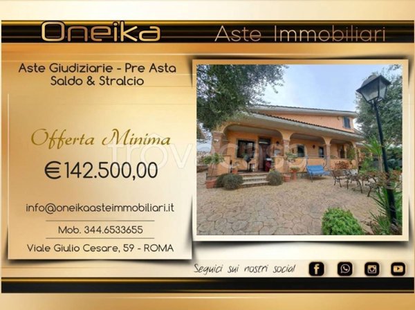casa indipendente in vendita a Roma in zona Giardini di Corcolle