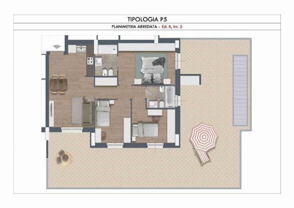 appartamento in vendita a Roma in zona Labaro