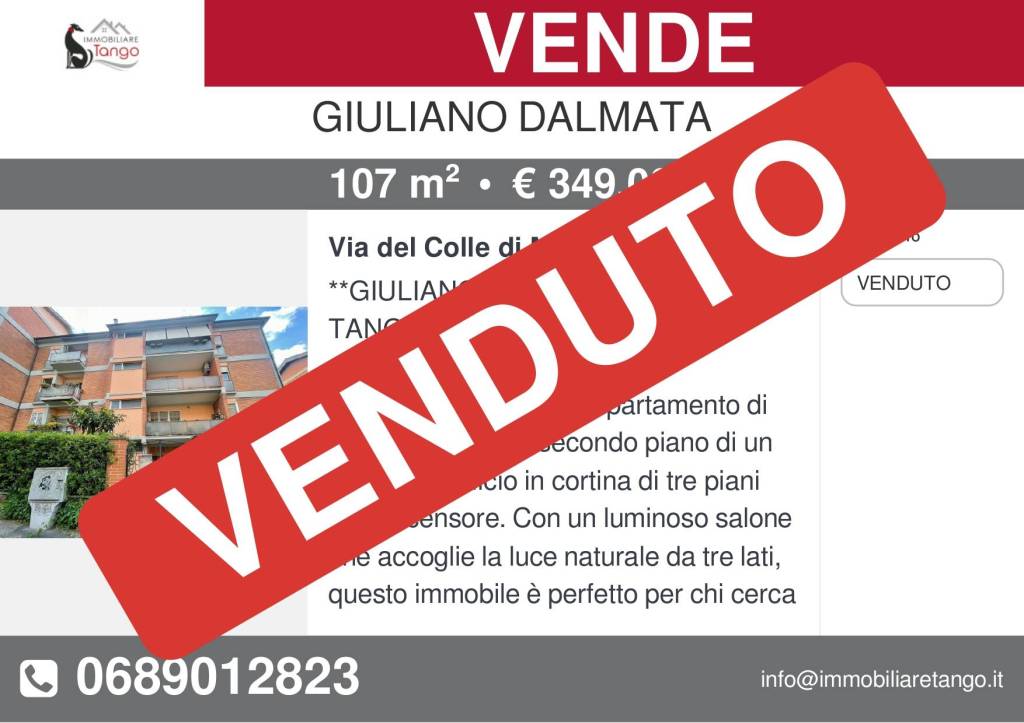 appartamento in vendita a Roma in zona Giuliano Dalmata