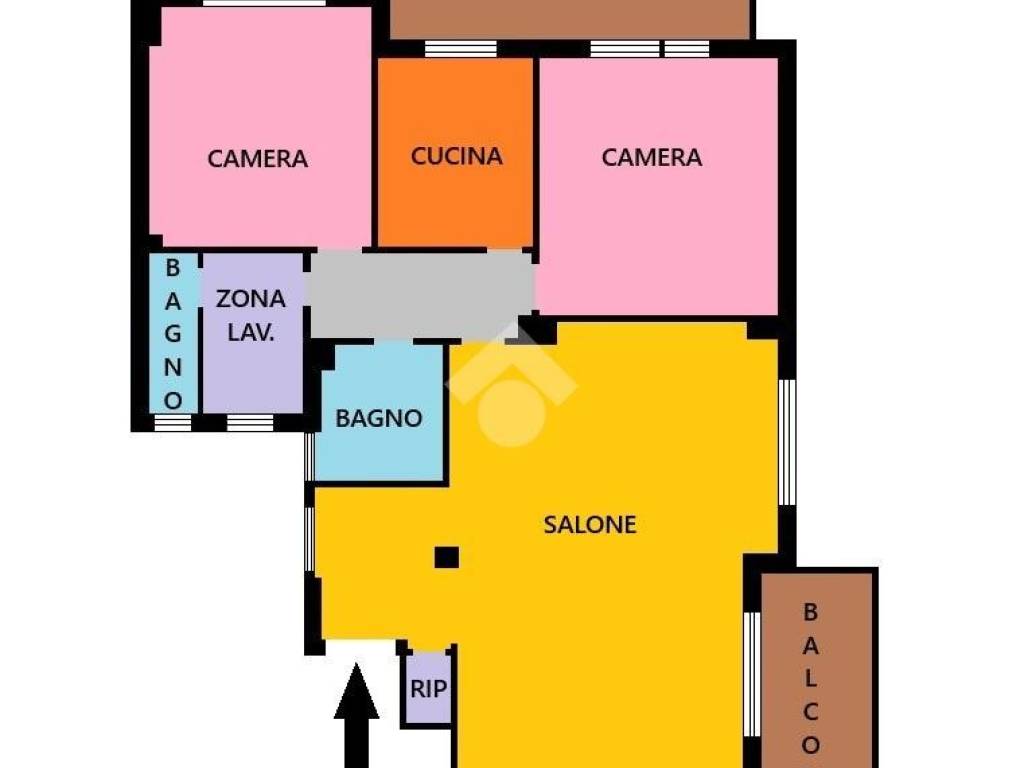 appartamento in vendita a Roma in zona Appio Latino