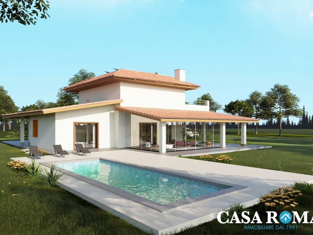 casa indipendente in vendita a Roma in zona Massimina/Casal Lumbroso