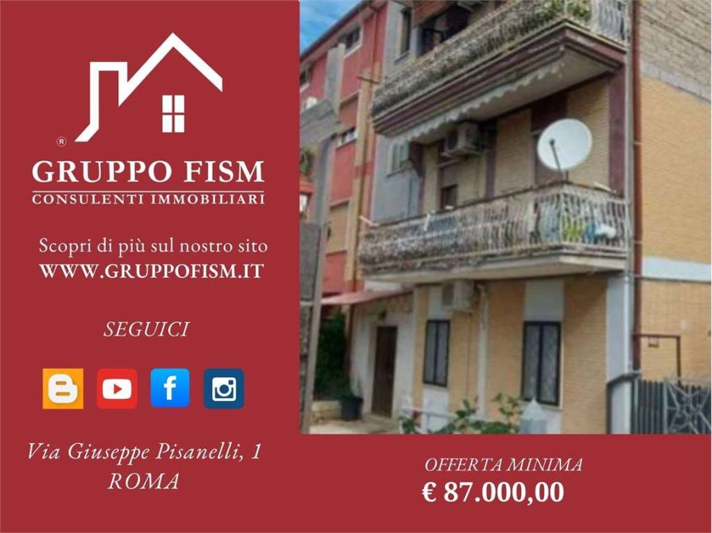 appartamento in vendita a Roma in zona Lunghezza