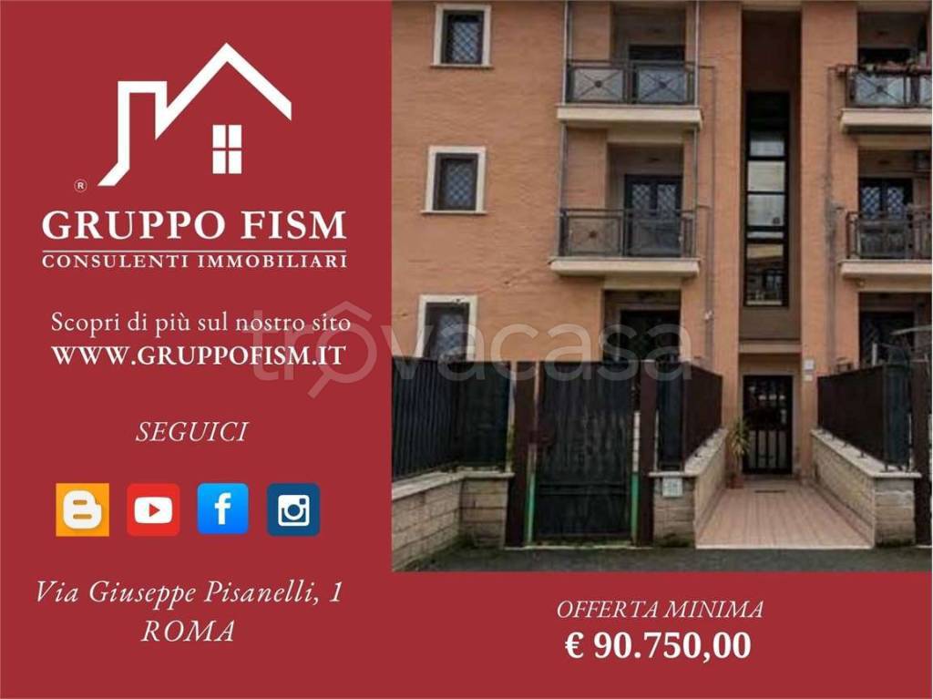 appartamento in vendita a Roma in zona Castelverde