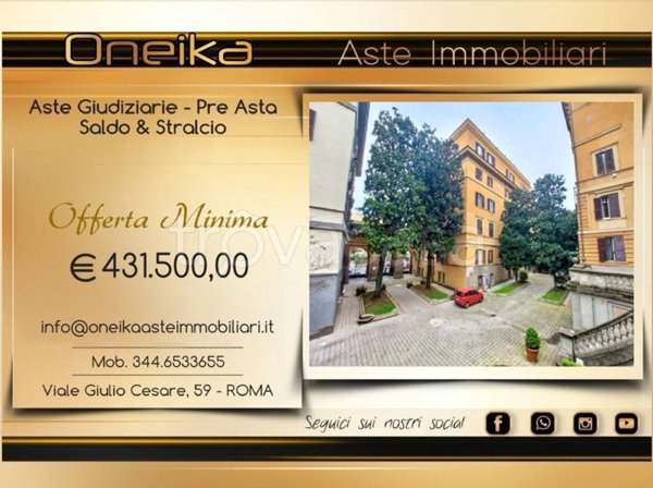 appartamento in vendita a Roma in zona Pinciano