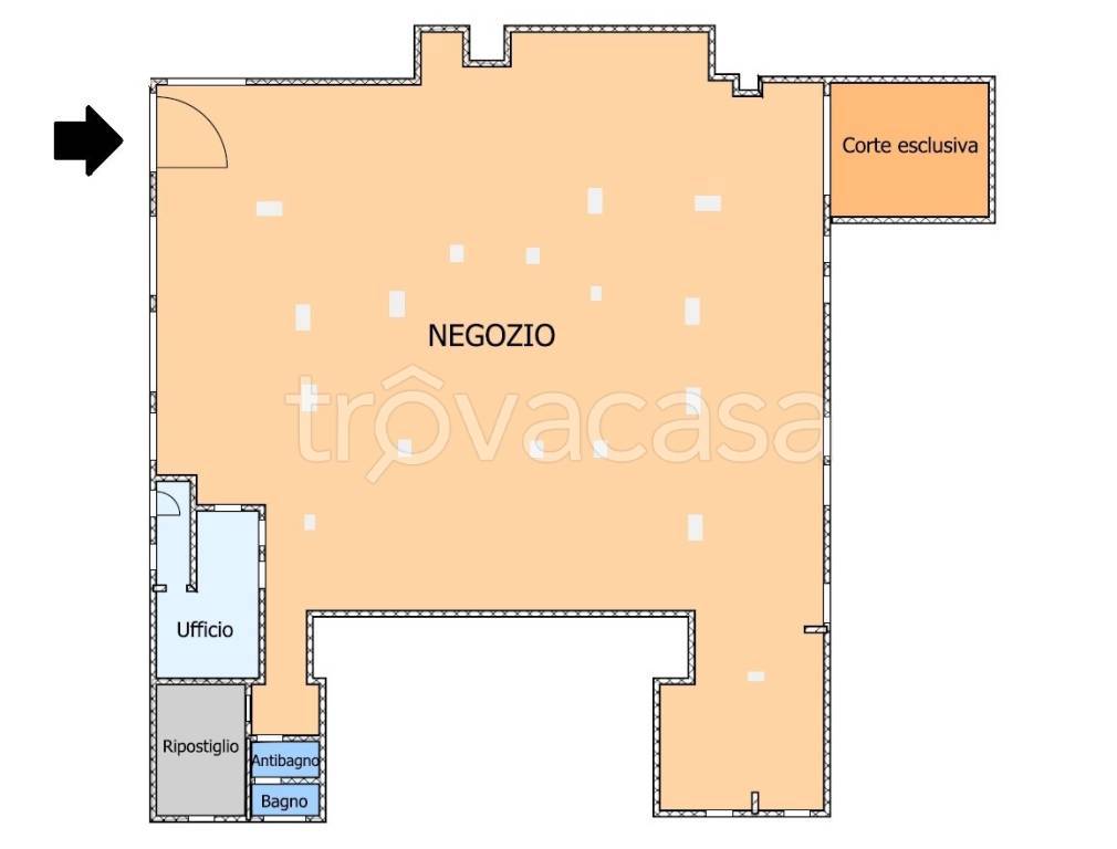negozio in vendita a Roma in zona Appio Claudio