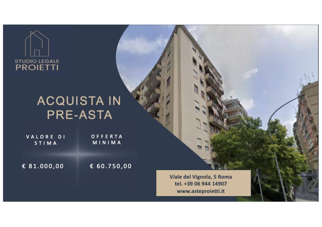 appartamento in vendita a Roma